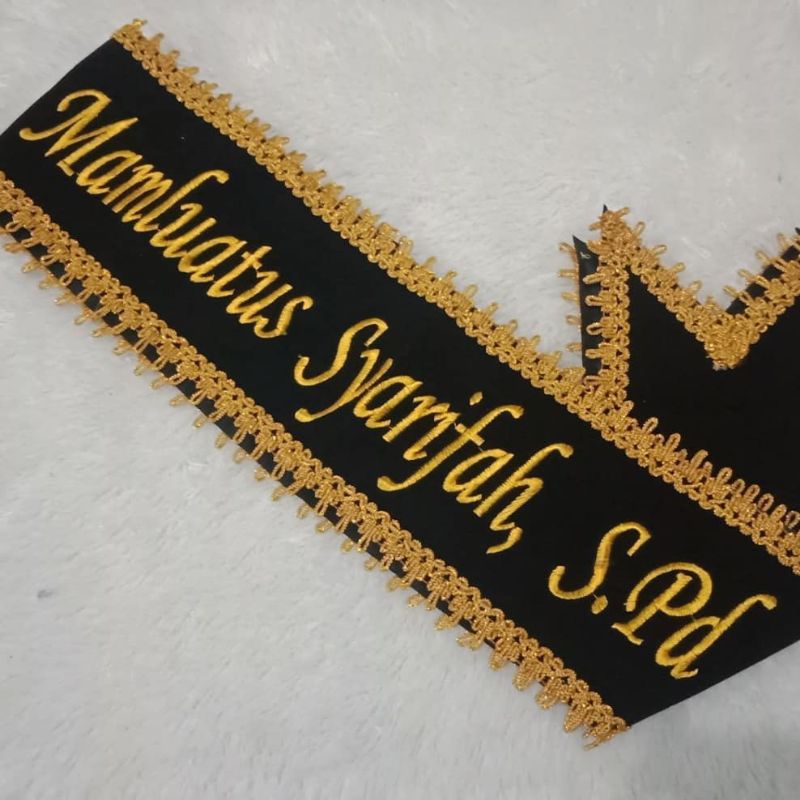 Selempang Wisuda Renda, Selempang Wisuda Rumbai, Selempang Wisuda Murah