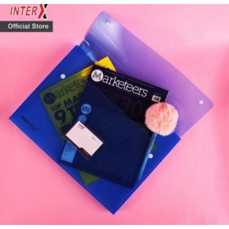 

interX cerry file 3Cm Box Transparan