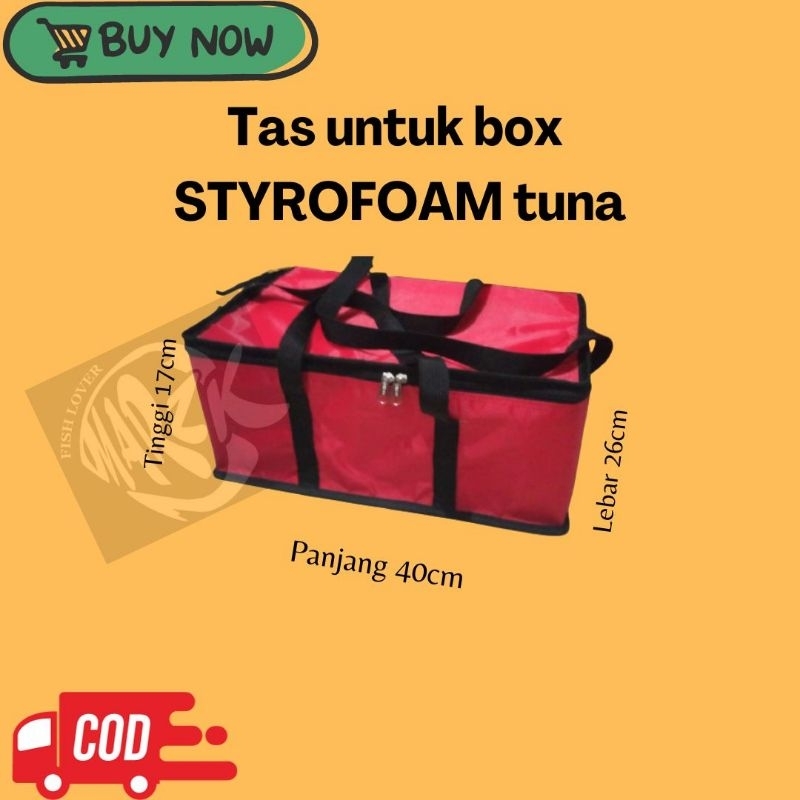 TAS BOX STYROFOAM TUNA (HANYA TAS)