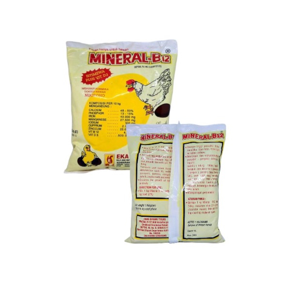 MINERAL B12 AYAM PETELUR 1 KG MENINGKATKAN PRODUKSI TELUR EKA FARMA