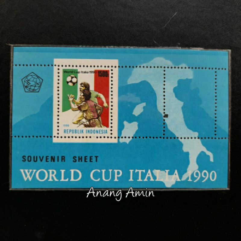 

LOT.F255 PRANGKO INDONESIA SS-91 WORLD CUP ITALI 1990