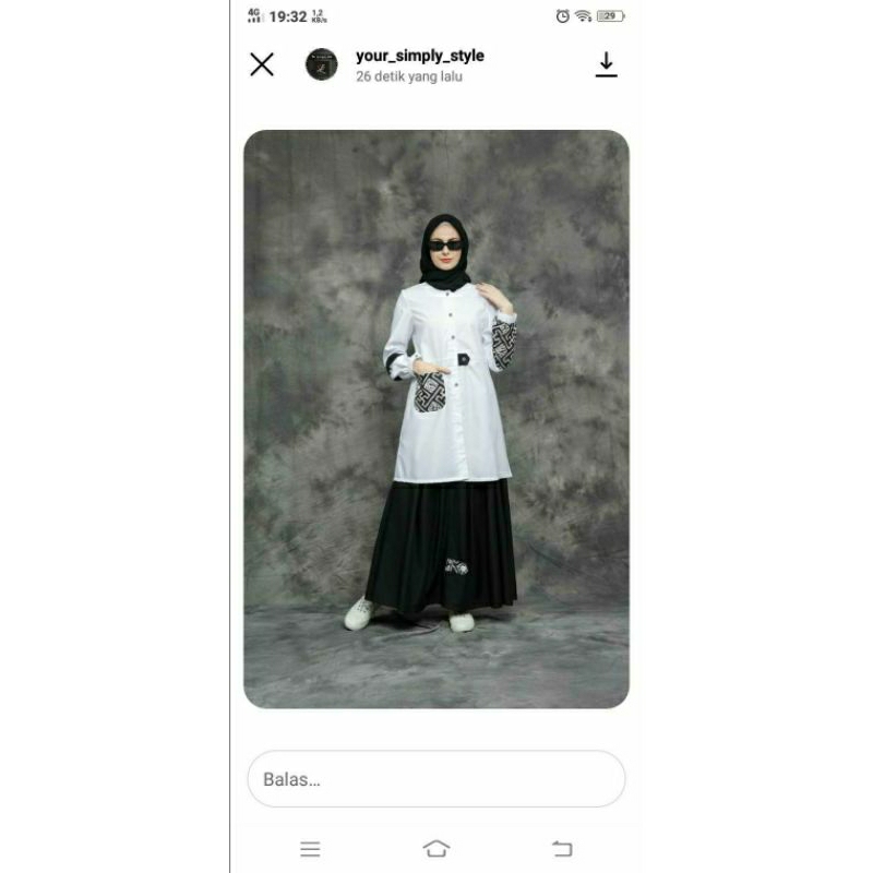simply laisa set new ld 94 cm butik ria miranda