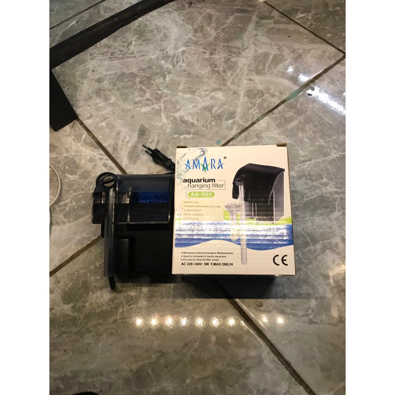 filter akuarium gantung Amara AA-501
