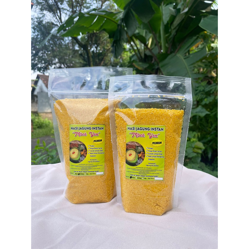 

Nasi Jagung Instan Ampok 500 gram Mbok Yem
