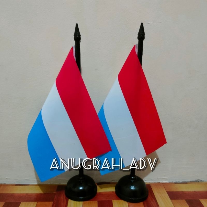 

tiang kayu bendera meja LUXEMBOURG