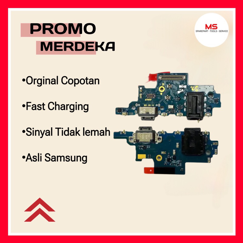 Konektor Cas Charger Samsung A72 Ori Copotan 100% Bisa Fast Charging