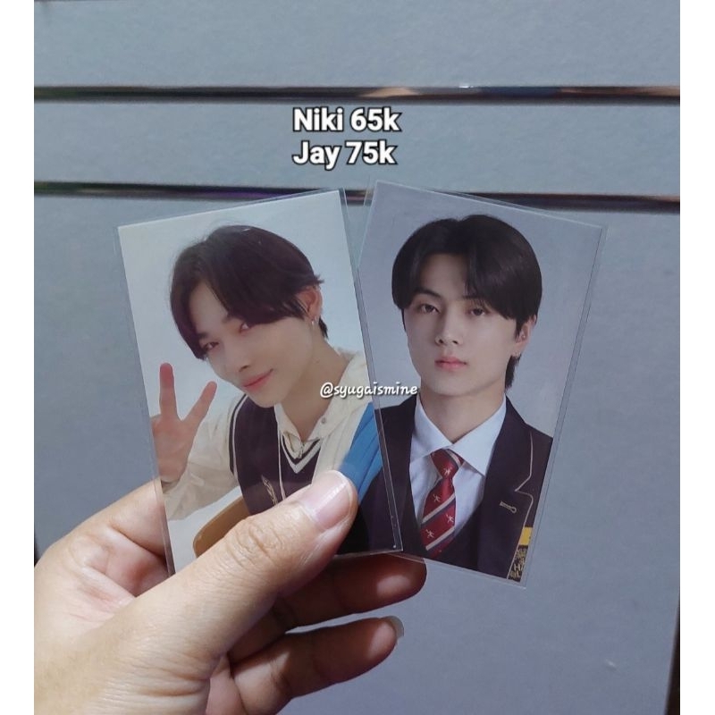 photocard binder niki heeseung photoframe pf enniv heeseung jay official