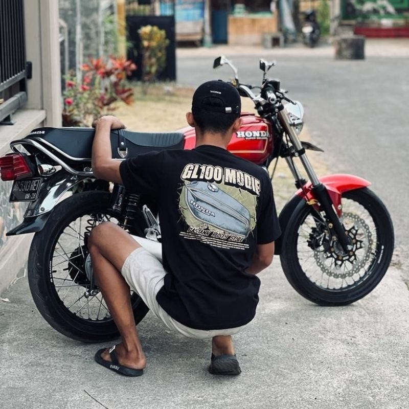 KAOS GL 100 MODIF "RUSTY STYLE"