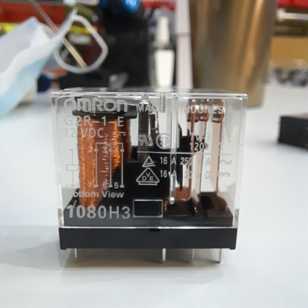 OMRON G2R-1-E / G2R1E / G2R DC12V DC24V PCB POWER RELAY 12VDC / 24VDC - 12V Limited