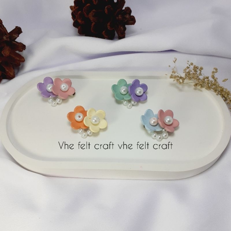 Bros bunga bros hijab premium peniti bros jilbab