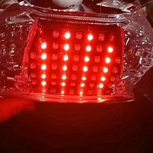 Stoplamp lampu stop lampu rem custom led running 8 atau11 mode untuk mio sporty/mio smile