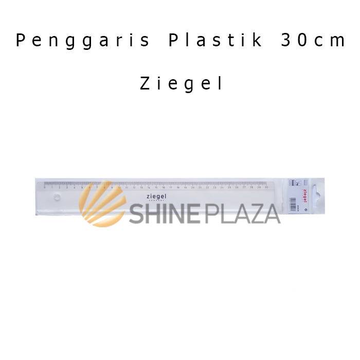 Penggaris Ziegel Panjang 30cm - Rotring Ziegel Flat Ruler 30 cm
