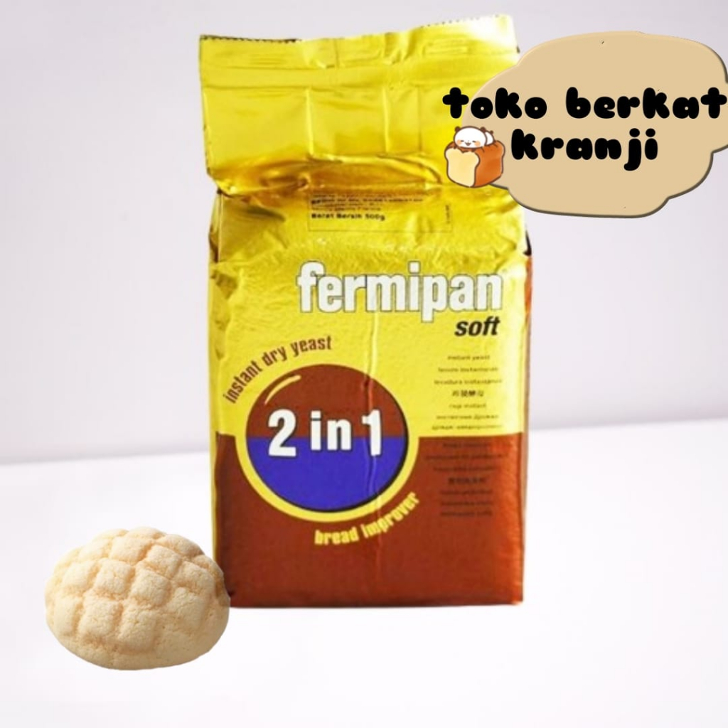 

Fermipan 2in1 500gr *Sebelum di packing sudah kami cek terlebih dahulu dan kondisi aman tidak ada bocor/kempes