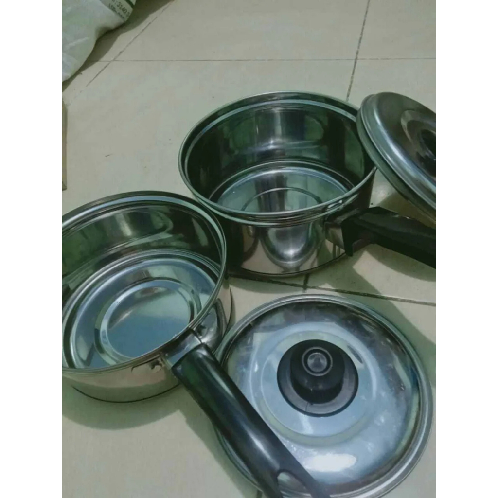 panci mie rebus masak air tutup stenlis