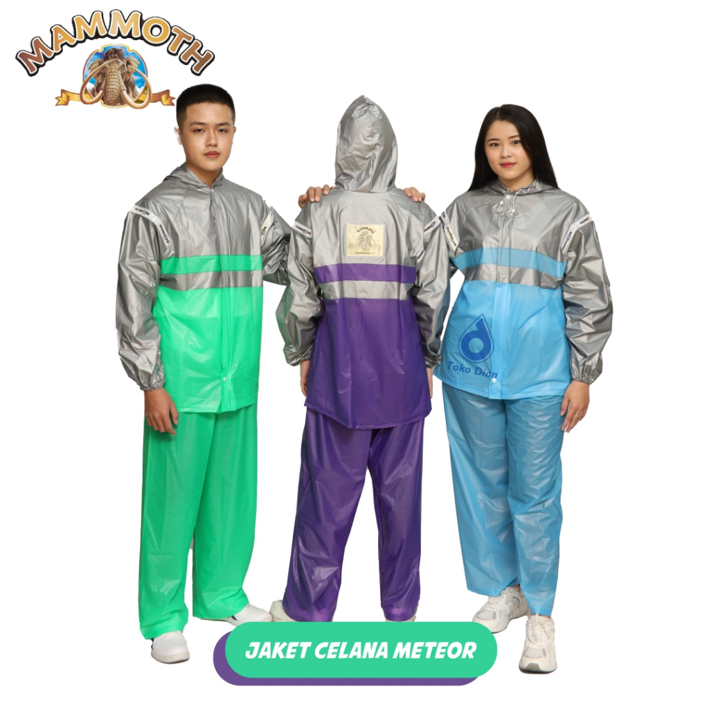 Jas Hujan Jaket Celana Meteor Mammoth