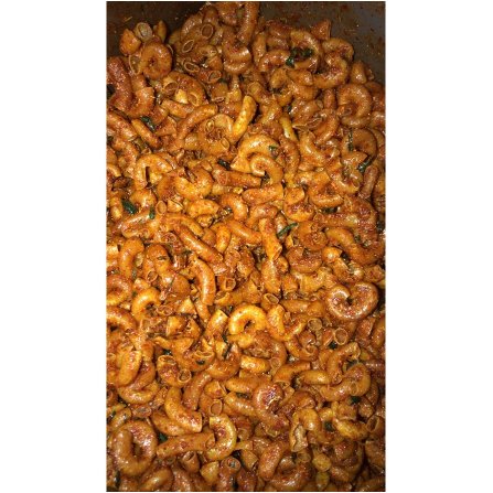 

[BISA COD] MAKARONI CIKRUH KRIUK DAUN JERUK - ENAK GURIH PEDAS 250 GRAM