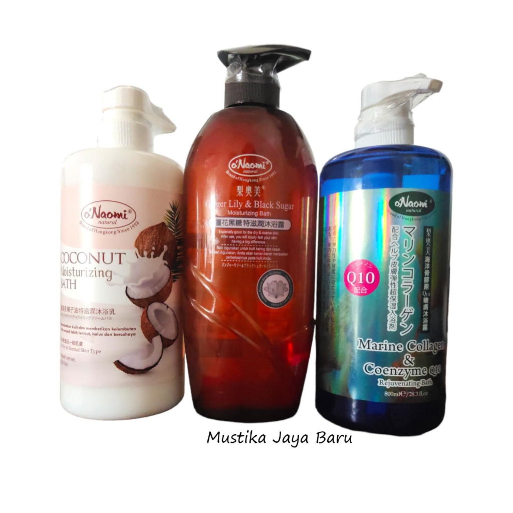 O'Naomi Natural Moisturizing & Rejuvenating Bath - O Naomi Body Wash