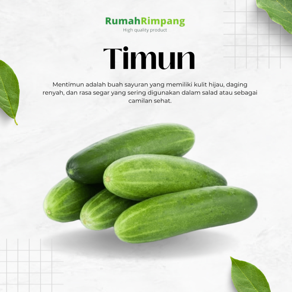 

[BISA INSTAN] JUAL TIMUN FRESH - KEMASAN 1 KG
