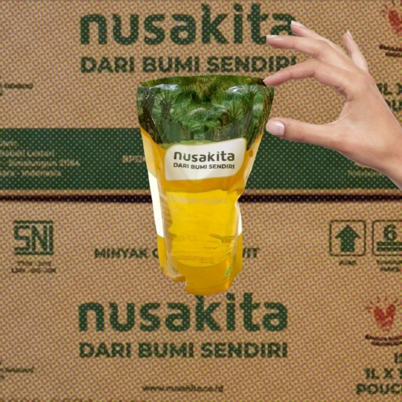 

minyak goreng nusakita 1 liter promo
