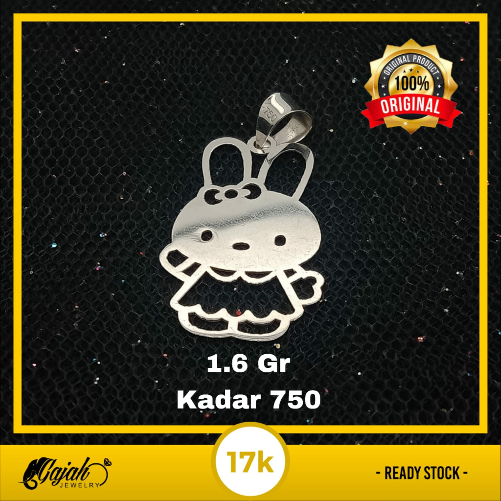 Liontin Emas 17 K - Toko Emas Gajah Online - 1.6 gr - 3495