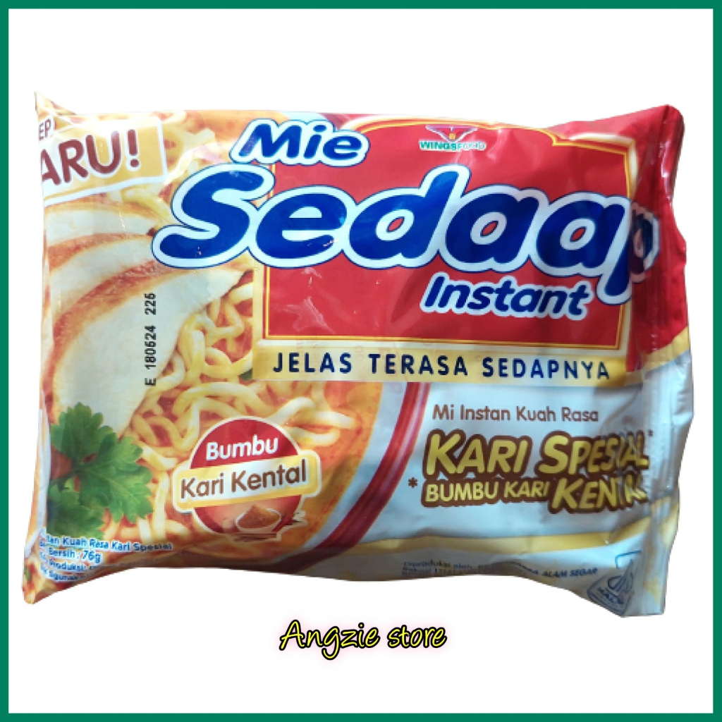 

Mie Sedap Kari Kental Special sedaap