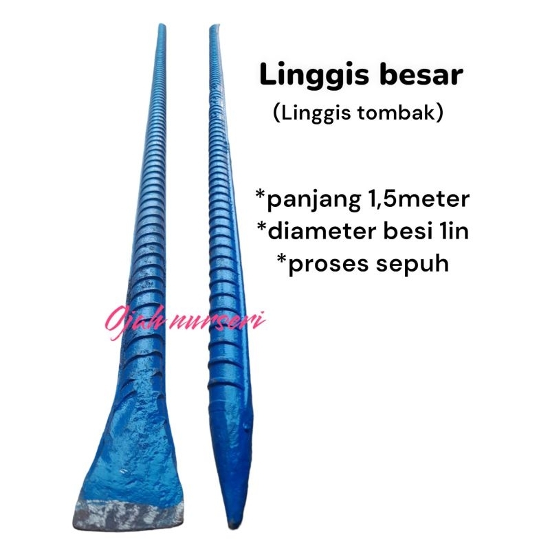 Linggis besar,linggis gali tanah panjang 1,5 meter