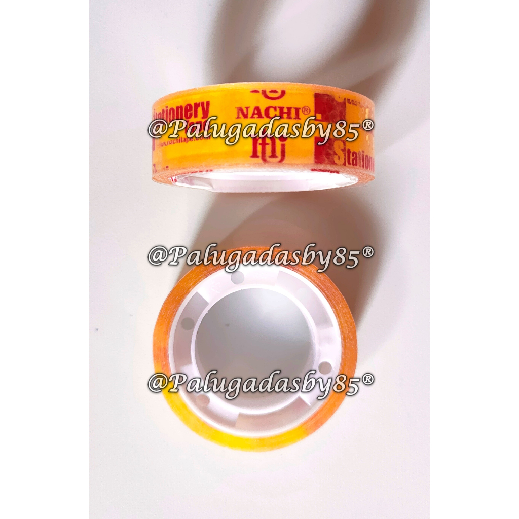 

(1 Biji) GROSIR Stationery Tape NACHI 12mm x 10 yard / Isolasi Kecil NACHI 12 mm / Nachi 0.5 Inch / Lakban Nachi / Plakban Nachi / Opp Tape Nachi / 12 x 10