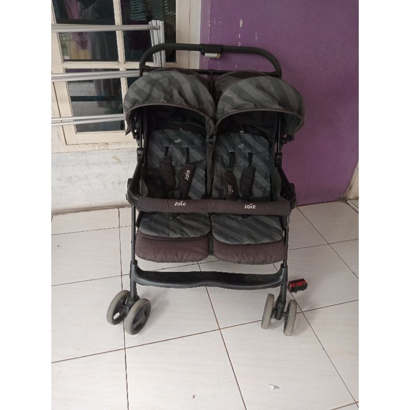 preloved stroller joie twin, stroller bayi kembar