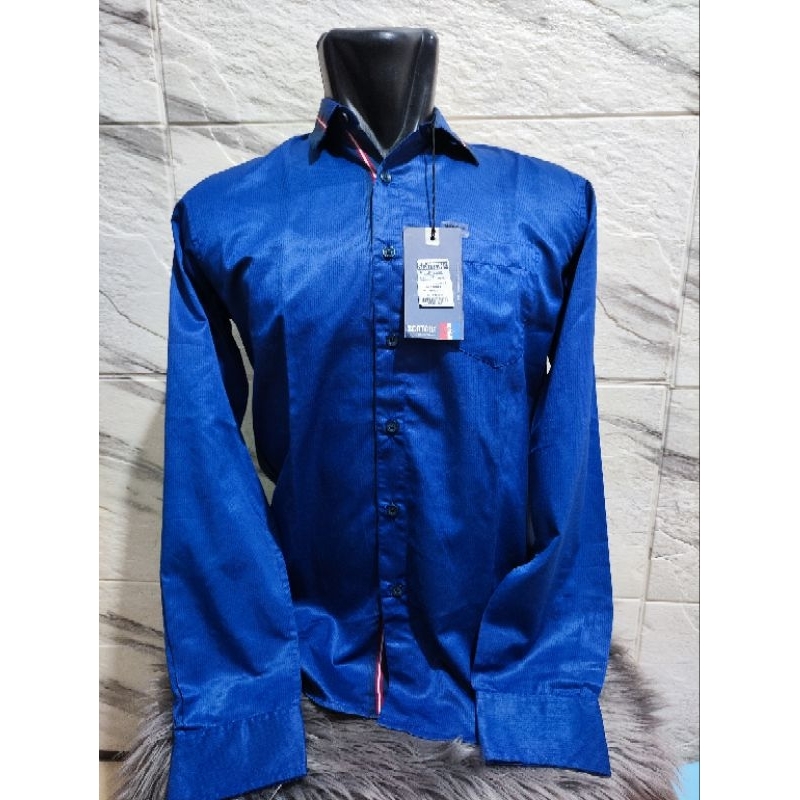 Kemeja Lengan Panjang Pria Scotch Size M