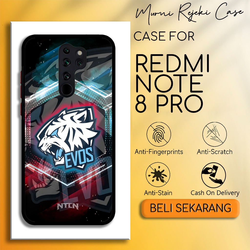 Case Redmi Note 8 Pro Casing Redmi Terbaru Evos New Termurah Terlaris Hardcase Softcase Glossy 2d