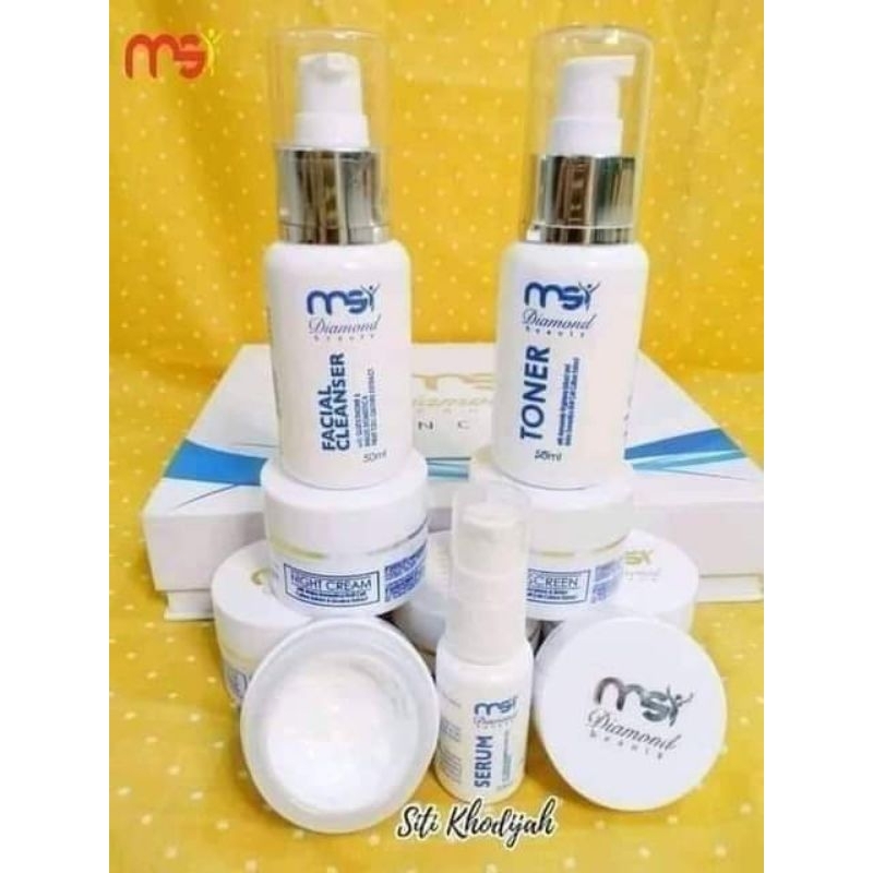 1 Set Diamond Beauty Skincare MSI isi 9 dijamin ORIGINAL