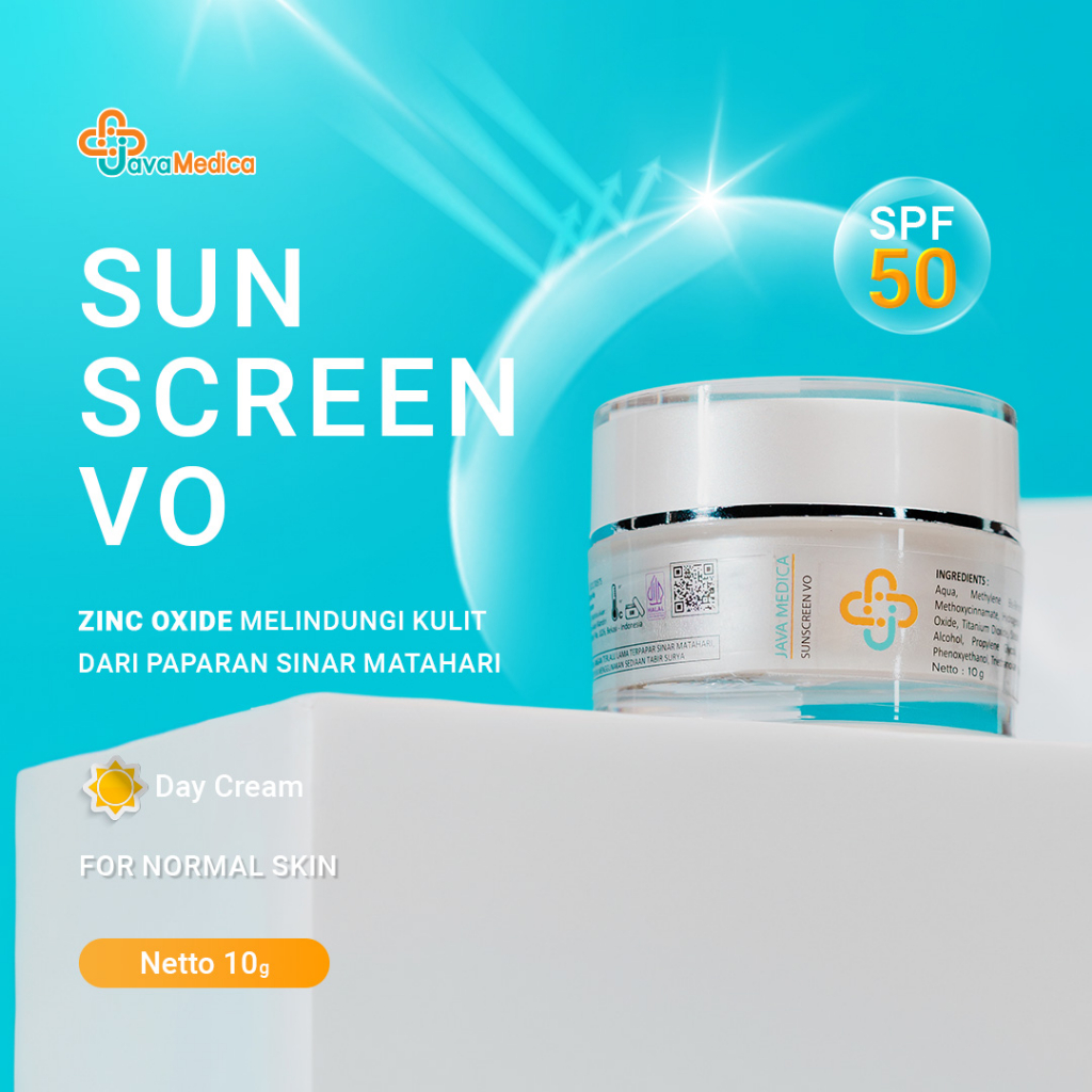 Java Medica Sunscreen VO - Krim Siang Tabir Surya