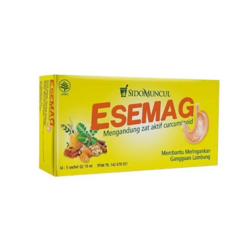 

Esemag cair 1 box isi 5 Sachet