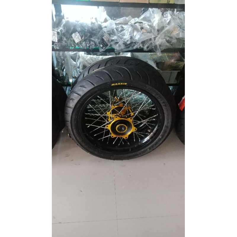 Wheelset Supermoto CRF Rossi Scarlet