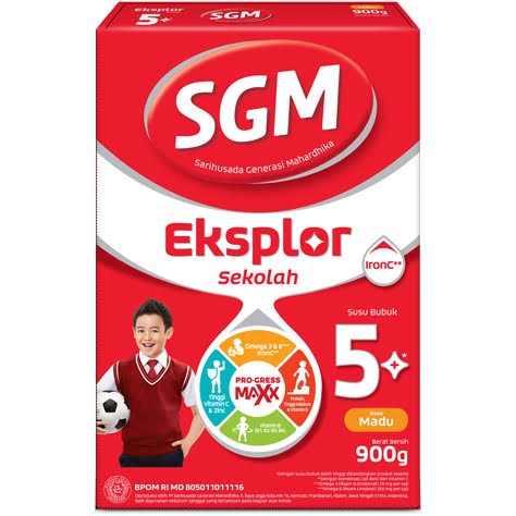 

SGM EKSPLOR 5 PLUS MADU 900G