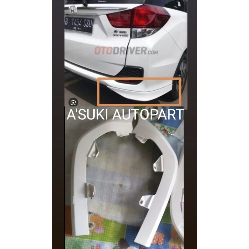 bodykit bemper belakang mobilio E/S facelife