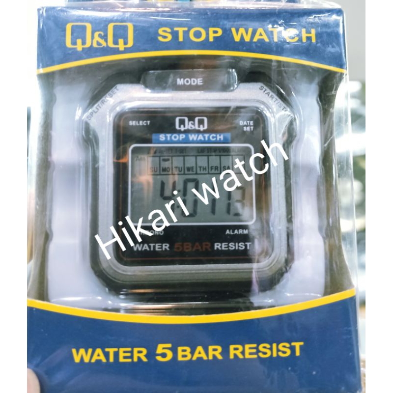 Stopwatch stop watch QQ qnq Q&Q digital original  ORI penghitung waktu