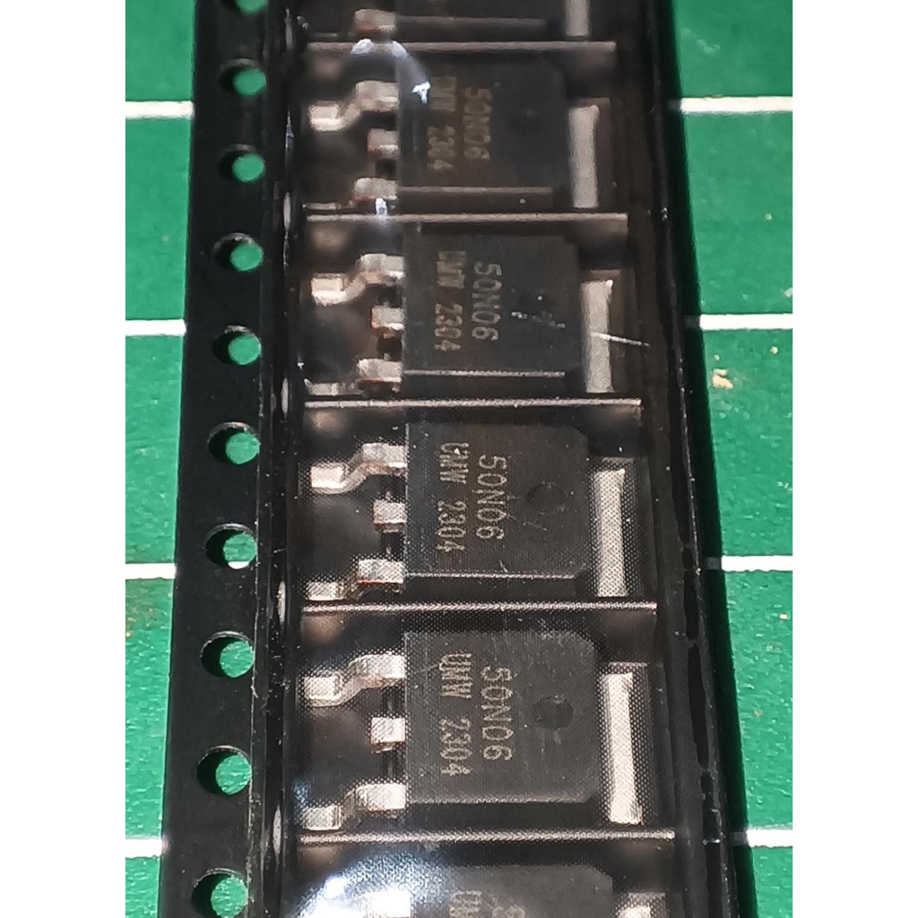 Original 50N06 50 N 06  Mosfet Ecu Car  N Channel TO252  50 Amps, 60 V
