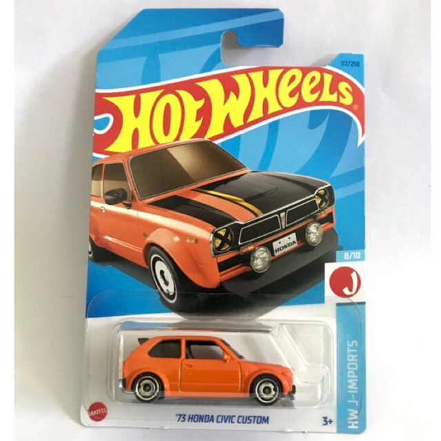 HOT WHEELS - 73 HONDA CIVIC CUSTOM