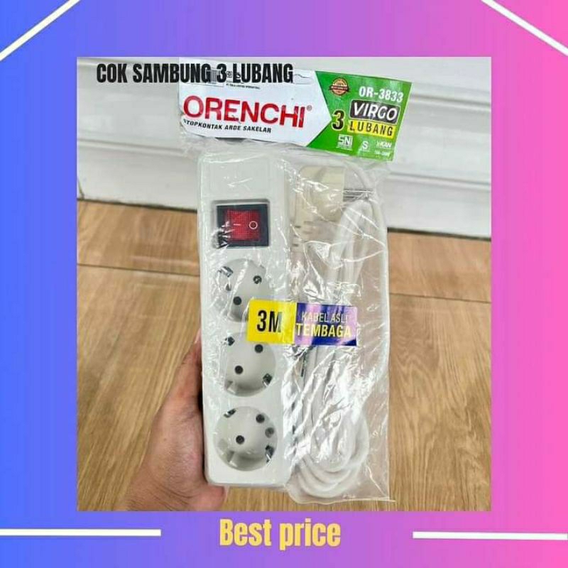COK SAMBUNG 3 LUBANG