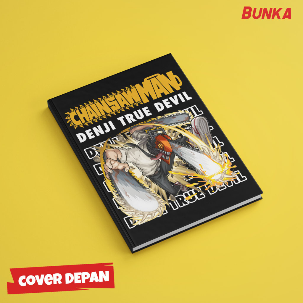 

Note Book Aesthetic Anime Chainsaw Man Denji Design Hardcover A5 Buku Tulis Catatan Notes Agenda Planner Jurnal vintage buku catatan story book kado anniversary valentine cowok cewek murah