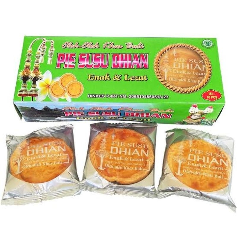 

Pie Susu Dhian Bali (Isi 10 pcs)