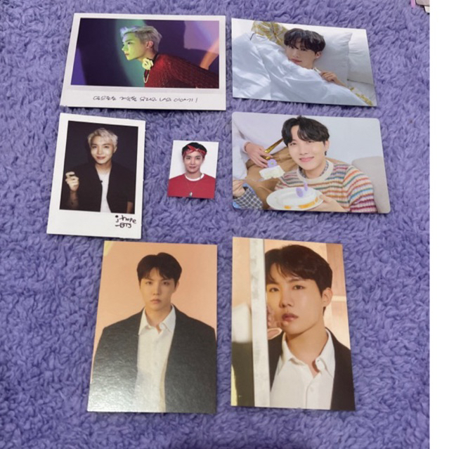 READY STOCK BTS JHOPE MINI PHOTOCARD YET TO COME HOTEL BUSAN DAN MPC
