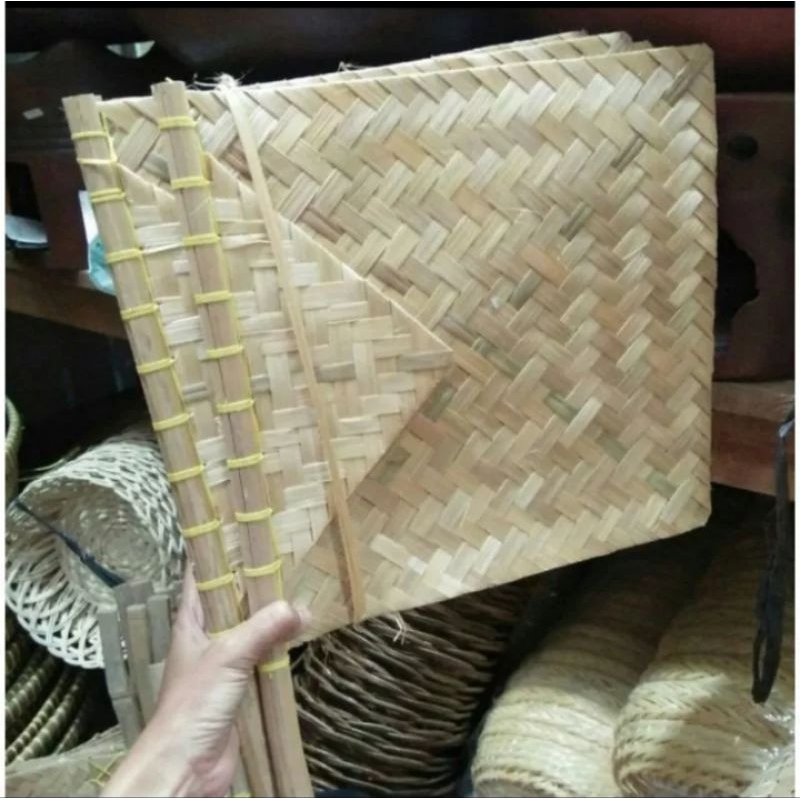 kipas bambu/kipas tangan/kipas hihid