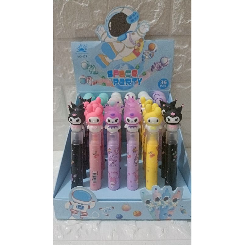 

Stabilo 3 susun Sanrio dan Astro