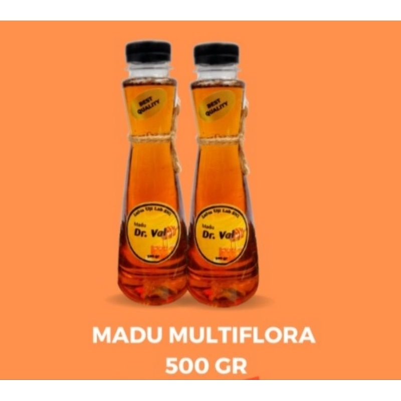 

Madu Multiflora Dr Val 2x 500 gram promo buy 1 get 1