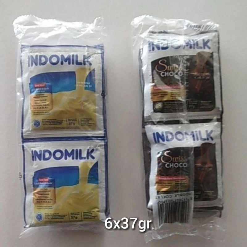 

susu kental manis saset indomilk 6x37gr