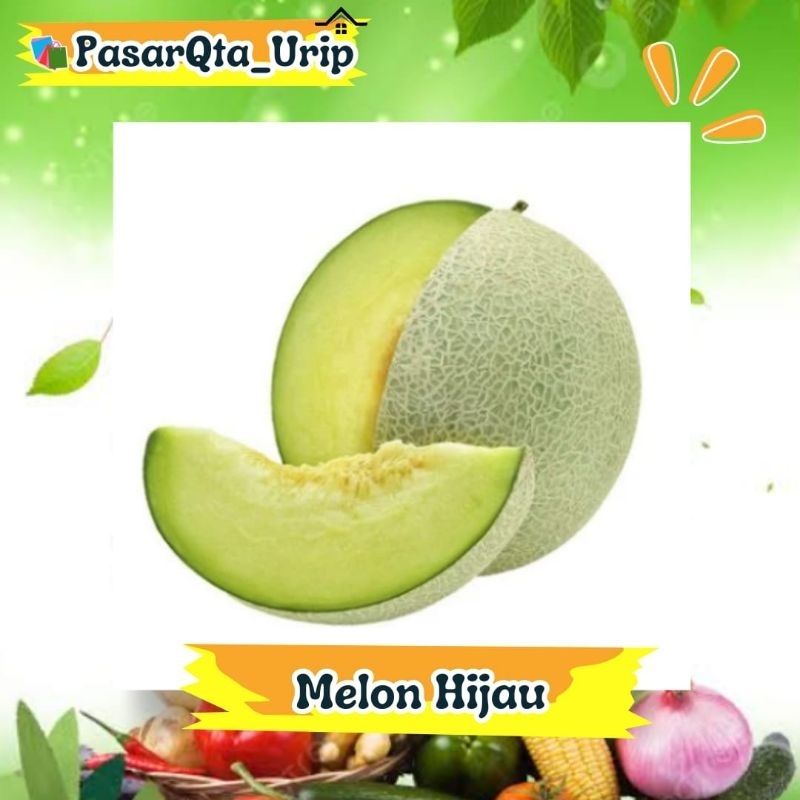 

melon Hijau perBiji / Pasar buah makassar/ pasar online makassar
