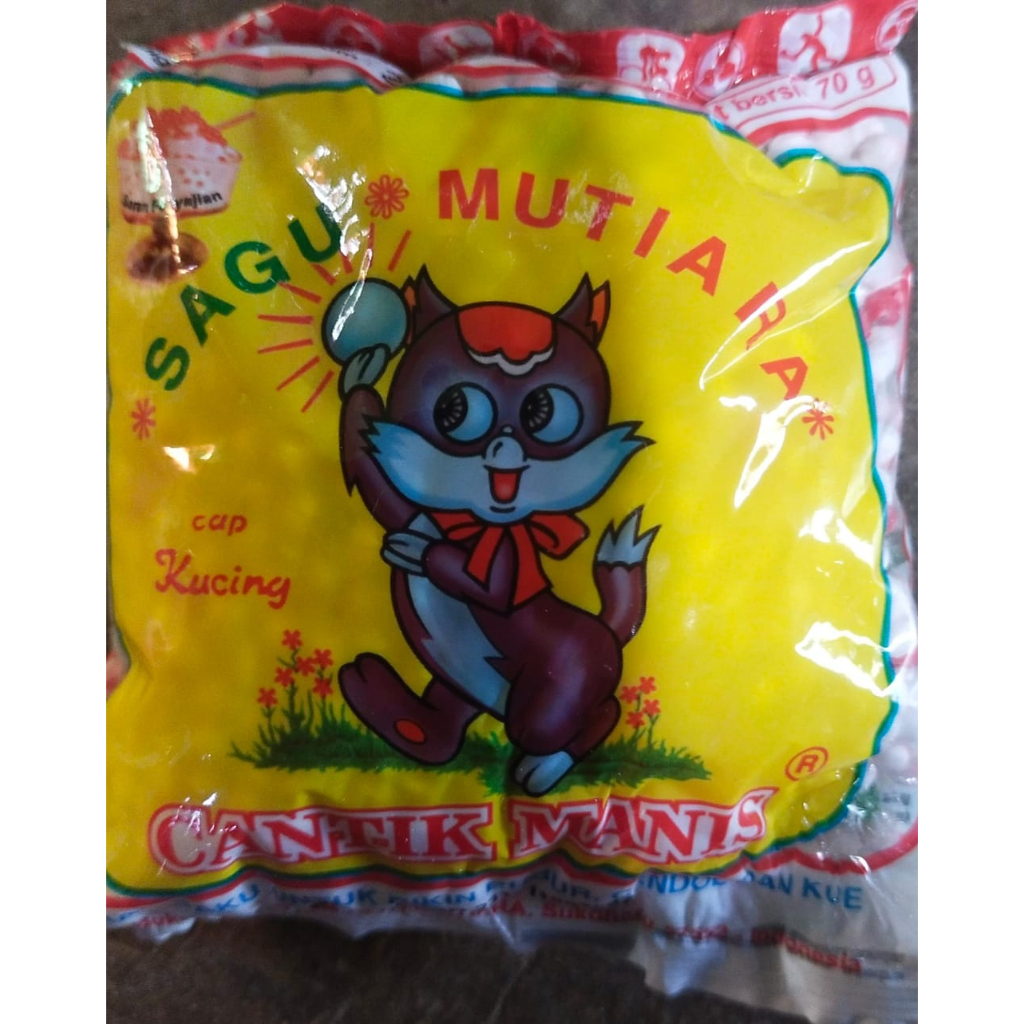 

Sagu Mutiara Cantik Manis 70g