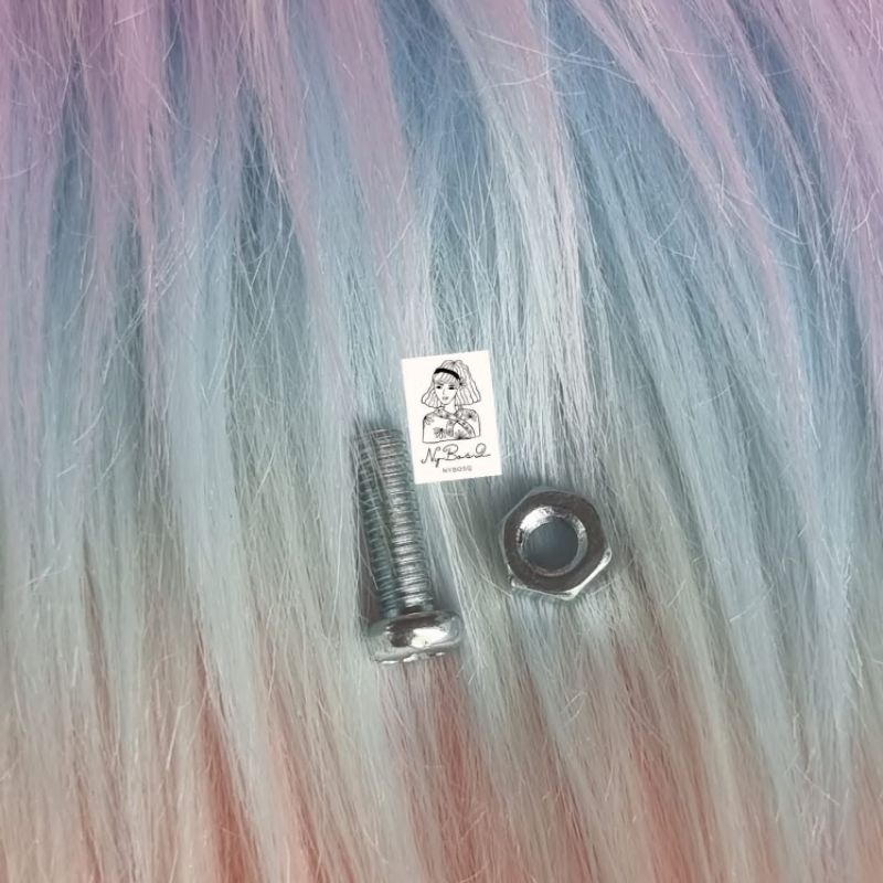 BAUT + MUR 3X10MM SPIKON BAUT JENGKOL JP M3 X 10MM